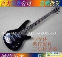 探索音樂新維度 百大樂器長(zhǎng)期供應(yīng)IBZ黑色小琴體電貝斯，多色現(xiàn)貨發(fā)售